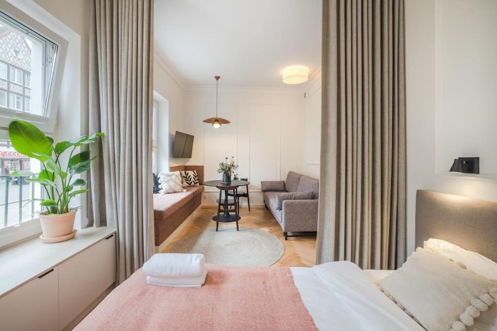Modern Apartment In City Centre Danzica Esterno foto